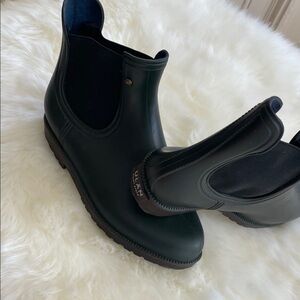 Women's Green Rain Boots
